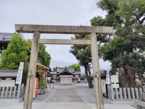 味鋺神社の鳥居