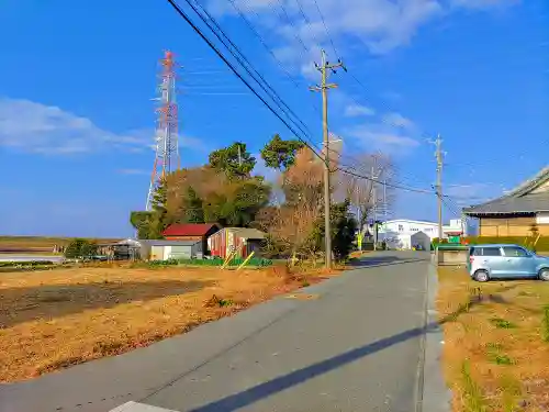 神明社（上梶島神明社）の自然