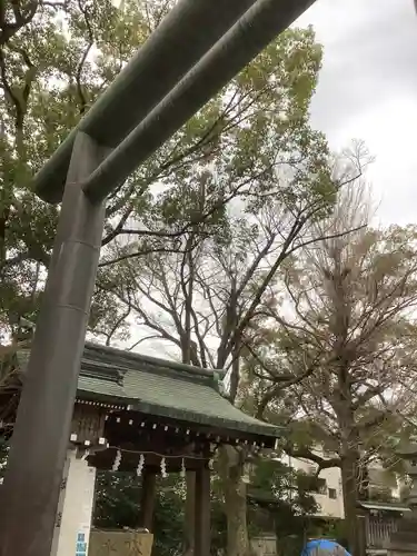 溝旗神社（肇國神社）の鳥居