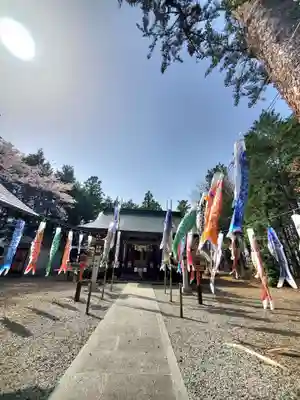 滑川神社 - 仕事と子どもの守り神(福島県)