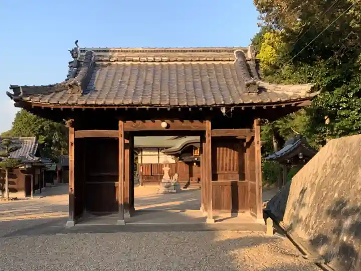 清水神社の山門・神門
