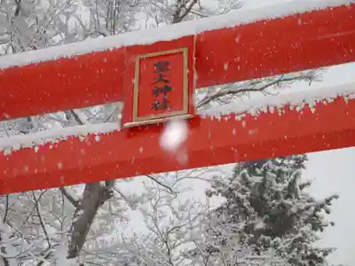 皇大神社の鳥居