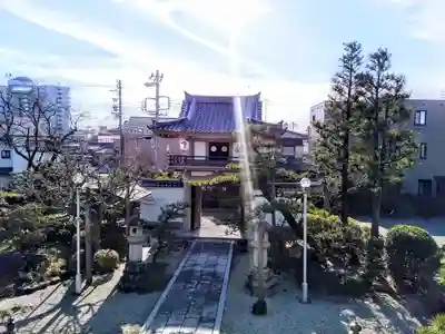 正法山 長沢寺の景色