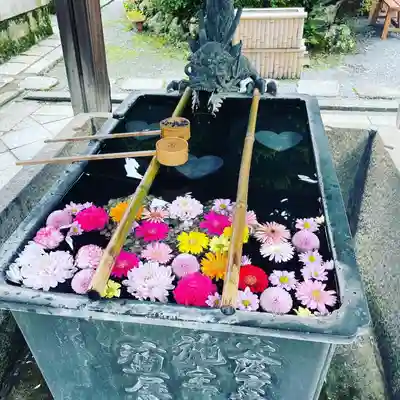 柳谷観音 楊谷寺の手水舎