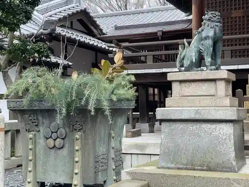 五條天神社の狛犬