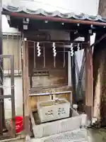 神明神社の手水舎