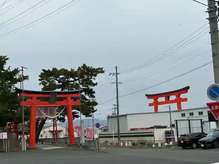 五社稲荷社の鳥居