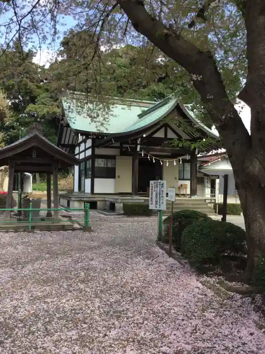 七郷神社の本殿・本堂