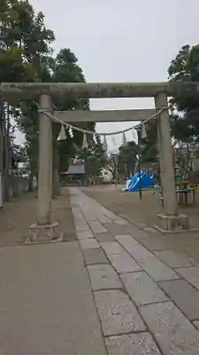 天祖神社の鳥居