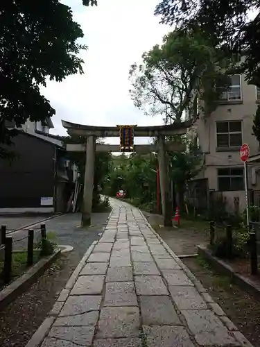 粟田神社の鳥居