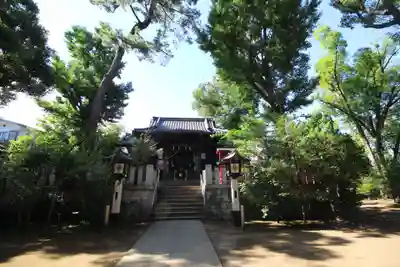 千束八幡神社の本殿・本堂