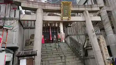 綱敷天神社御旅社の鳥居