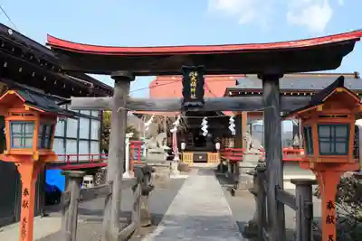 大鏑神社の鳥居
