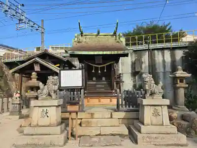 村上帝社の本殿・本堂