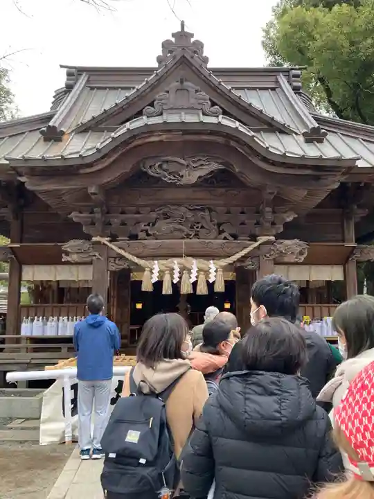 田無神社の本殿・本堂