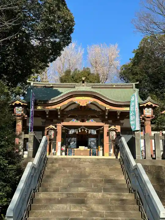 北澤八幡神社の本殿・本堂