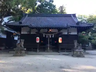 六甲八幡神社の本殿・本堂