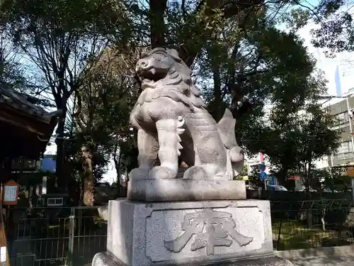 椿神明社の狛犬