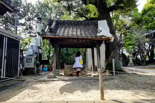 万福寺の手水舎