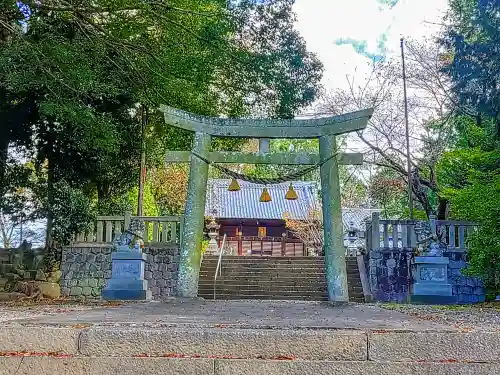 大平八幡宮の鳥居