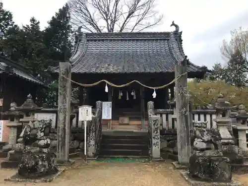 縣主神社の本殿・本堂
