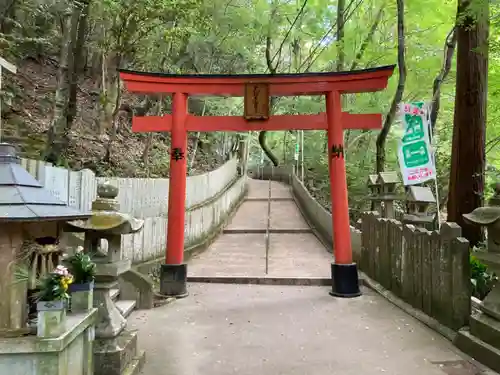 大本山七宝瀧寺の鳥居