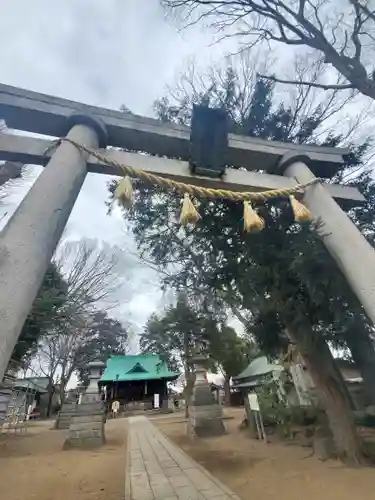 (下館)羽黒神社の鳥居