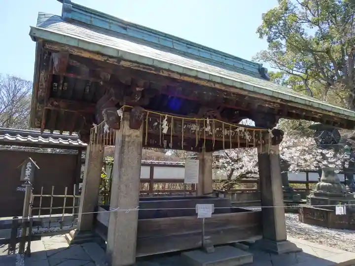 上野東照宮の手水舎