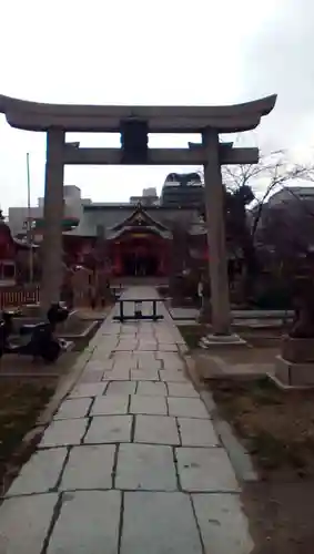 土佐稲荷神社の鳥居