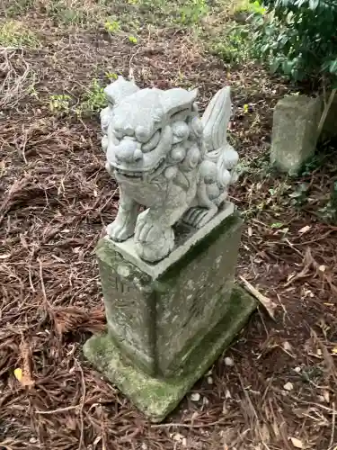 亀和田天満宮の狛犬