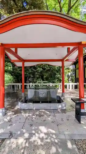 日枝神社の手水