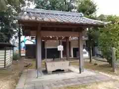 神明社（谷田神明社）の手水