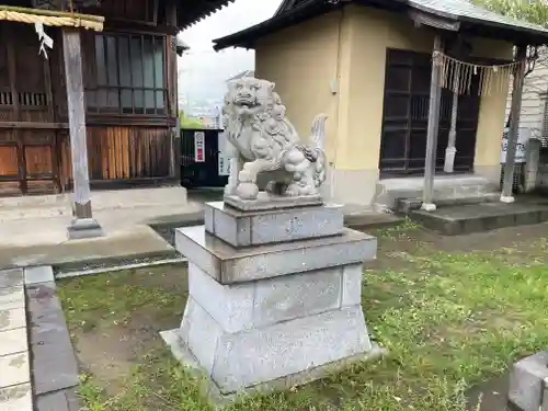 洲崎神社の狛犬