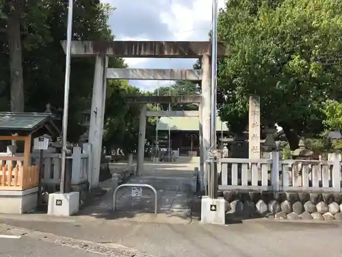 御井神社の鳥居