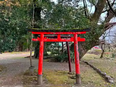 都萬神社の鳥居