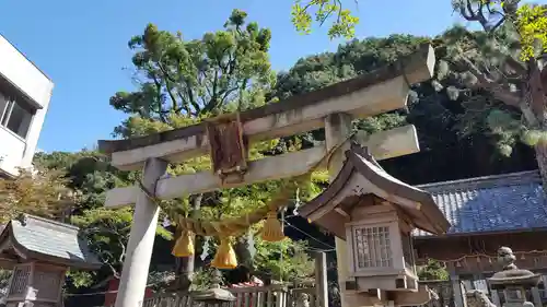 橿森神社の鳥居