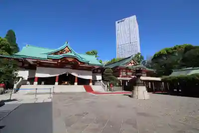 日枝神社の本殿・本堂