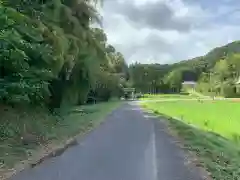 白山神社の周辺