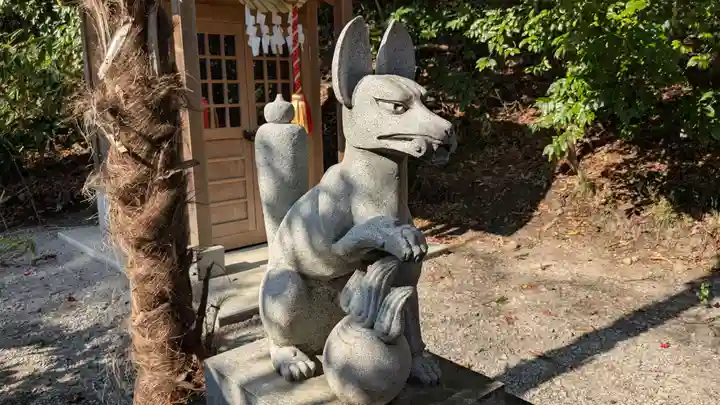 立鉾鹿島神社の狛犬