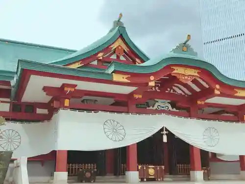 日枝神社の本殿・本堂