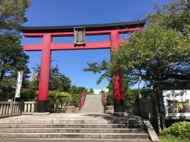 亀戸天神社の鳥居