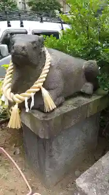 平河天満宮の狛犬