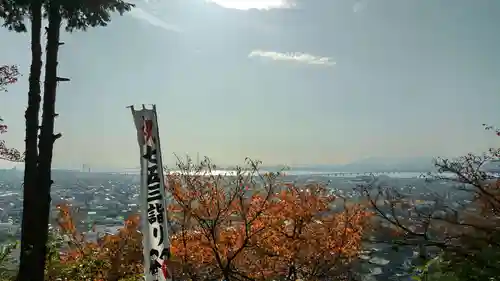 箆取神社の景色