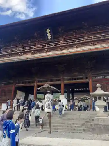 善光寺の山門・神門