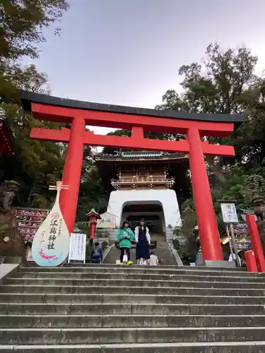 江島神社の鳥居