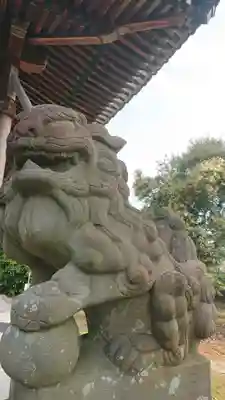 神明社(重本)の狛犬