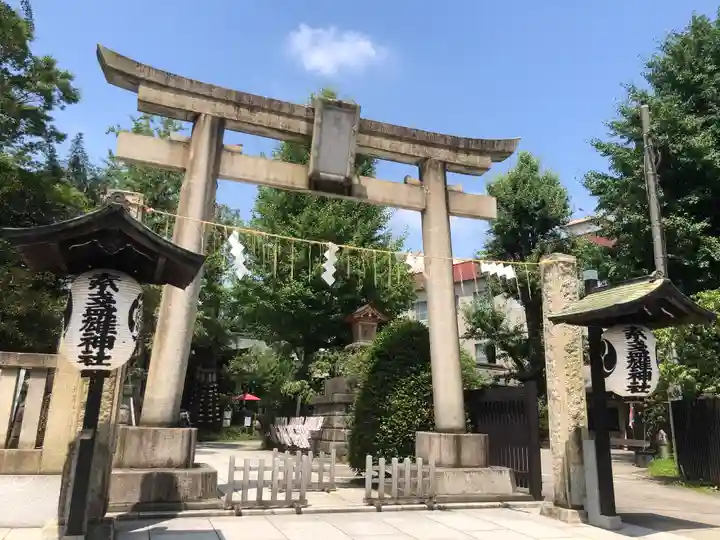 素盞雄神社の鳥居