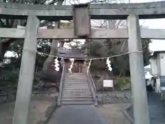 葛飾神社の鳥居