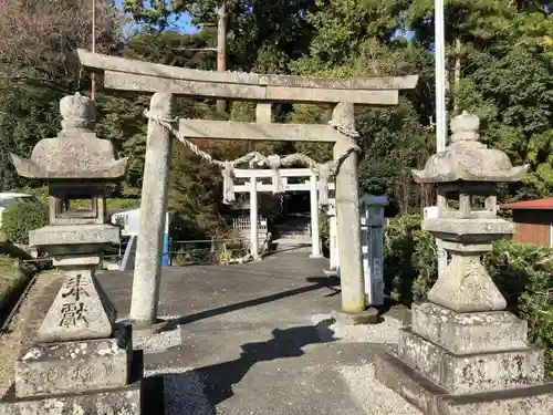 家城神社の鳥居