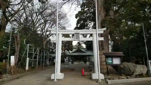 倉見神社の鳥居